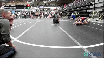 80 lbs Rr Rnd 3 - Jasper Barnett, Redskins Wrestling Club vs Payton Hensley, Little Axe Takedown Club