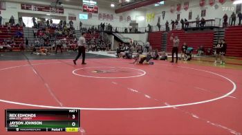 132 lbs 1st Place Match - Jayson Johnson, Tipton vs Rex Edmonds, Iowa City, Liberty