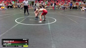 100 lbs Round 3 (4 Team) - Obadiah Willis, Team Gotcha vs Luke Jones, Xtreme Team