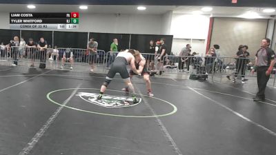 175 lbs Consi Of 32 #2 - Liam Costa, PA vs Tyler Whitford, NJ