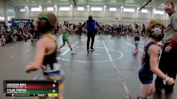 72 lbs Finals (8 Team) - Tyler Frepan, Contenders WA Blue vs Jackson Bish, Lake/Armory Red