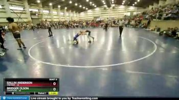 70 lbs Quarters & Wb (16 Team) - Bridger Olson, Champions vs Dallin Anderson, Fremont