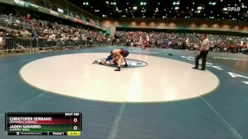 144 lbs Prelim - Jaden Navarro, Junipero Serra vs Christofer Serrano, Centennial (Corona)