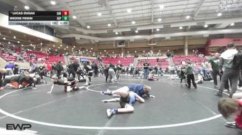 49 lbs Champ. Round 1 - Lucas Dugan, Carroll vs Brodie Fewin, South Central Punisher