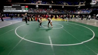 5A 235 lbs 3rd Place Match - Khylee Whalen, Dumas vs Zoie Gomez, Lubbock Coronado