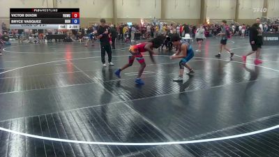 150 lbs Consi Of 8 #1 - Victor Dixon, Youth Impact Center Wrestling Club vs Bryce Vasquez, Bishop Verot