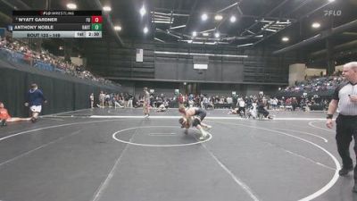 149 lbs Champ. Round 2 - Wyatt Gardner, Friends University vs Anthony Noble, Barton