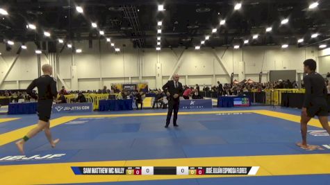 José Julián Espinosa Flores vs Sam Matthew Mc Nally 2024 World IBJJF Jiu-Jitsu No-Gi Championship