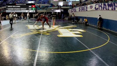 138 lbs Consi Of 8 #2 - Brice Williams, Abbeville vs Jakobe Starks Wright, Chester