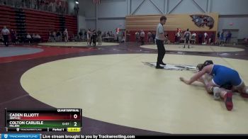 184 lbs Quarterfinal - Caden Elliott, Simpson vs Colton Carlisle, Millikin