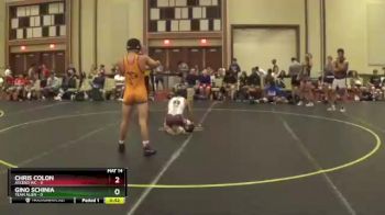 125 lbs Quarterfinals (8 Team) - Chris Colon, Ascend WC vs GINO SCHINIA, Team Alien