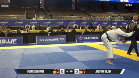 Jonathan Deleon vs Derrick John Pate 2026 Pan Jiu Jitsu IBJJF Championship