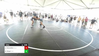 132 lbs Consi Of 16 #1 - Julio Gonzales, Mojave WC vs Brody Sloat, Chino Hills WC