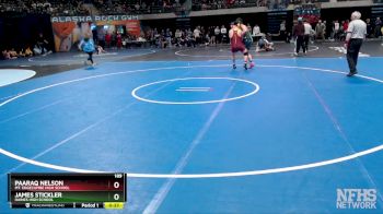 189 lbs Cons. Round 3 - Paaraq Nelson, Mt. Edgecumbe High School vs James Stickler, Haines High School