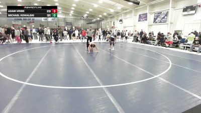 120 lbs Cons. Rd Of 32 - Michael Kowalski, Empire Wrestling Club vs Adam Uribe, Best Trained Wrestling