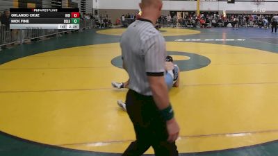 174Black lbs Rr Rnd 3 - Orlando Cruz, Indiana vs Nick Fine, Columbia
