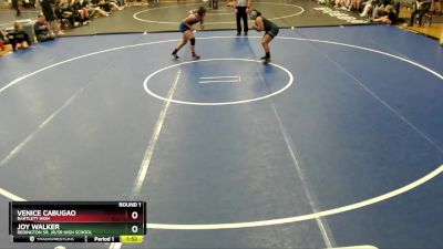 165G Round 1 - Venice Cabugao, Bartlett High vs Joy Walker, Redington Sr. Jr/Sr High School