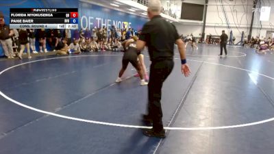 145 lbs Cons. Round 4 - Paige Baier, Buena Vista vs Florida Niyokusenga, Quincy