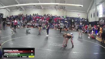 125 lbs Round 4 - McKenzie Partin, Mighty Warriors Wrestling Acad vs Jayce Funderburk, KC Elite Training Center