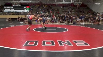 165 lbs Cons. Round 3 - Robbie Rael, Lemoore College vs Patrick Piec, Palomar College