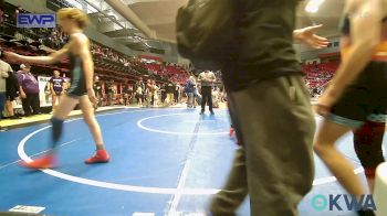 98 lbs Consolation - Aiden Leathers, Jenks Trojan Wrestling Club vs Noah Josserand, Collinsville Cardinal Youth Wrestling