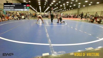 102 lbs Rr Rnd 1 - Madden Votaw, Predators 12U vs Keaton Dietz, LWA 12U