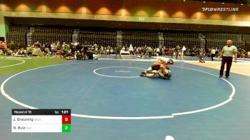 152 lbs Round Of 16 - Jason Brauning, Vacaville vs Nicco Ruiz, St John Bosco