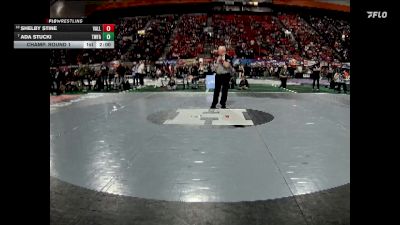G 235 lbs Champ. Round 1 - Ada Stucki, Twin Falls vs Shelby Stine, Vallivue