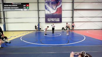 138 lbs Rr Rnd 3 - Justin Williamson, Team Shutt vs Brayden Hartranft, Parabellum Wrestling Academy