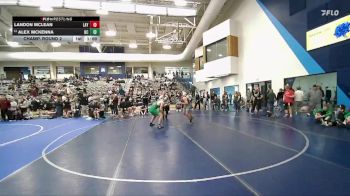 215 lbs Champ. Round 2 - Landon Mclean, Layton vs Alex McKenna, Delta High School