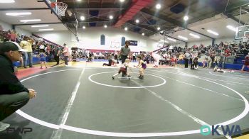 45 lbs Semifinal - Samuel Gilbreath, Vian Wrestling Club vs Tucker Henley, Eufaula Ironheads Wrestling Club