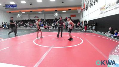 100-110 lbs Rr Rnd 5 - Zachery Wise Jr, Mojo Grappling Academy vs Ty (Collett) Stewart, Checotah Matcats