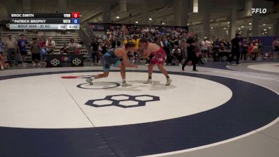 92 kg Cons. Rd Of 16 - Broc Smith, Virgin Valley Bulldogs Wrestling Club vs Patrick Brophy, Wolfpack RTC/ Titan Mercury Wrestling Club
