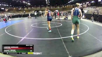 120 lbs Cons. Round 4 - Margo Menge, Mckeel Wildcat Nation vs Jasmine Serrano, Springstead