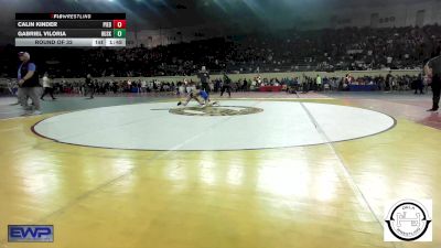 84 lbs Round Of 32 - Calin Kinder, Piedmont vs Gabriel Viloria, Husky Wrestling Club