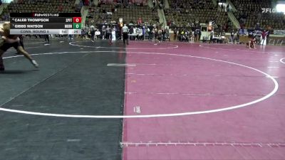 6A 150 lbs Cons. Round 5 - Gibbs Watson, Mountain Brook vs Caleb Thompson, Spanish Fort