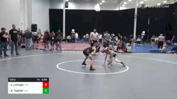 80 lbs 5th Place - Jackson Lininger, Northern York vs Alexander Tagliati, Hershey