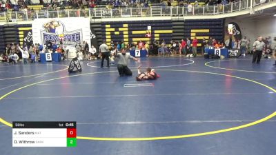 56 lbs Consy 5 - Jack Sanders, Mat Assassins vs Doran Withrow, DarkHorse