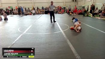 60 lbs Round 5 (6 Team) - Carter Pollock, Revolution Elite vs Jojo Medal, Donahue WA