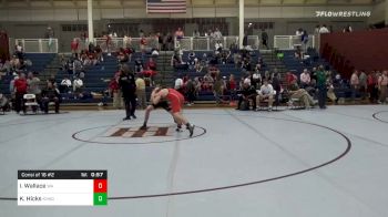 160 lbs Consolation - Ian Wallace, Woodward Academy vs Kemper Hicks, Kinkaid