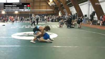 140 lbs Consi Of 4 - Matthew Mayr, Impact Wrestling Club vs Mitchell Rowland, Combat Athletics