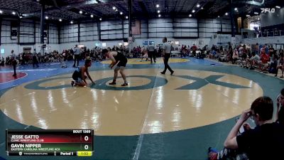 138 lbs Champ. Round 3 - Jesse Gatto, Clinic Wrestling Club vs Gavin Nipper, Eastern Carolina Wrestling Aca