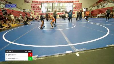 76 lbs Rr Rnd 2 - Amelia Garcia, Standfast OKC vs Jordon Martinez, Wesley Wrestling Club