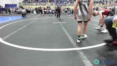 66 lbs Quarterfinal - Carter Reed, Barnsdall Youth Wrestling vs Hudson Burdick, Perry Wrestling Academy