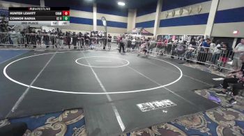 116 lbs 3rd Place - Hunter Leavitt, Champions WC vs Connor Badua, O2 Rhino WC