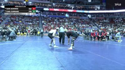 1A-215 lbs Champ. Round 1 - Sam Acevedo, Postville vs Cael Currans, Graettinger-Terril/Ruthven-Ayrshire