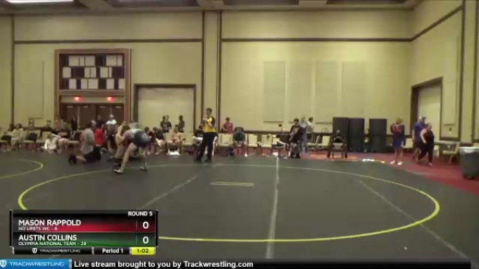 Mason Rappold 155 lbs Round 5 (6 Team) - Mason Rappold, No Limits WC vs Austin ...