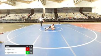 89 lbs Rr Rnd 2 - Nikolas Rivas, Scorpions ES vs Dominic Spennato, PA Alliance ES White