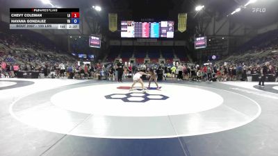 105 lbs Cons. Sub-rd Of 32 - Chevy Coleman, LA vs Havana Gonzalez, VA