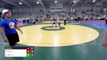 106 lbs Rr Rnd 2 - Nolan Rice, North Sentinel Island vs Andrew Katz, OBWC Bazooka Blue